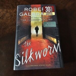 The Silkworm Book, Hardcover, Book 2 in the Cormoran Strike Novels, Robert Galbr